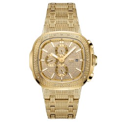 Heist Quartz Diamond Gold Dial Men's Watch J6380A