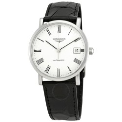 Elegant Automatic White Dial Ladies Watch L4.809.4.11.2