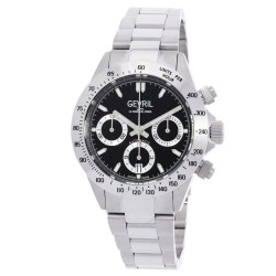 New Amsterdam Chronograph Automatic Black Dial Men's Watch 44607B