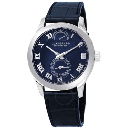 L.U.C Quattro Blue Dial Platinum Men's Watch 161926-9001