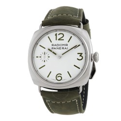 Radiomir Officine 45mm Hand Wind White Dial Men's Watch PAM01384