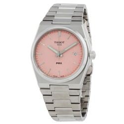 T-Classic Quartz Pink Dial Ladies Watch T1372101133100
