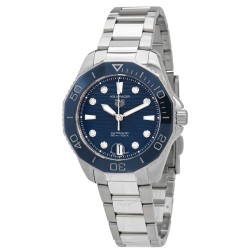 Aquaracer Automatic Diamond Blue Dial Ladies Watch WBP231B.BA0618