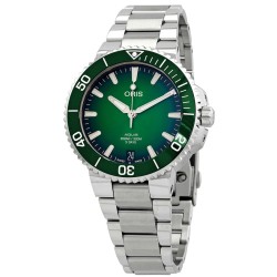 Aquis Automatic Green Dial Men's Watch 01 400 7769 4157-07 8 22 09PEB