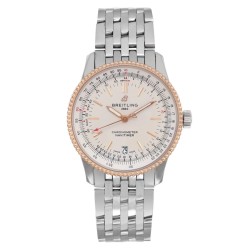 Pre-owned Breitling Navitimer Automatic Chronometer Silver Dial Men's Watch U17325211G1A1