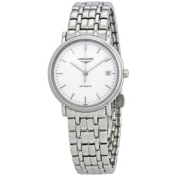 Presence Automatic White Dial Ladies Watch L4.821.4.12.6