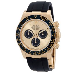 Cosmograph Daytona Chronograph Automatic Chronometer Gold Dial Men's Watch