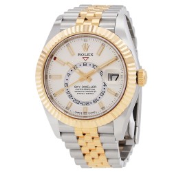 Sky-Dweller GMT Automatic Chronometer White Dial Men's Watch