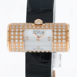 Golden Tube Quartz Diamond Silver Dial Men's Watch V137/00970