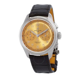 Premier B09 Chronograph Champagne Dial Hand Wind Men's Watch AB0930F51H1P1