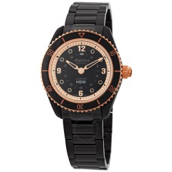 Black Dial Ladies Stainless Steel Horological Smart Watch AL-281BY3V4B