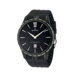Grand Ocean Quartz Black Dial Men's Watch 27033 357N NIN