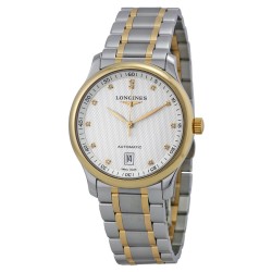 Open Box - Longines Master Automatic Diamond Silver Dial Men's Watch L2.628.5.77.7