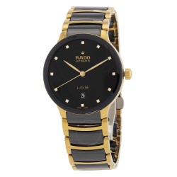 Centrix Quartz Diamond Black Dial Unisex Watch R30008742