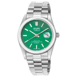 West Village Automatic Green Dial Men's Watch 48934B