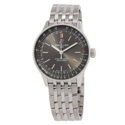 Navitimer Automatic Grey Dial Ladies Watch A17327381B1A1