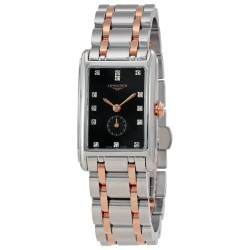 DolceVita Black Dial Diamond Ladies Watch L52555577