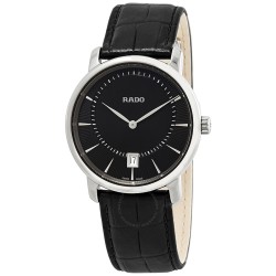 DiaMaster Quartz Black Dial Ceramic Men's Watch R14135156