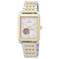 Sutton Automatic Silver Dial Two-Tone Men's Watch 98A308