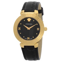Daphnis Quartz Black Dial Ladies Watch V16050017