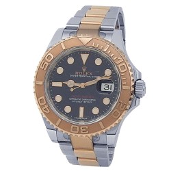 Pre-owned Rolex Yacht-Master Automatic Chronometer Black Dial Men's Watch 116621 BKSO
