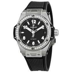 Big Bang Chronograph Automatic Diamond Black Dial Men's Watch 465.SX.1170.RX.1204