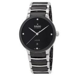 Centrix Automatic Diamond Black Dial Unisex Watch R30018712