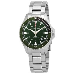 Khaki Navy Automatic Green Dial Sprite Bezel Men's Watch H82375161