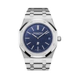 Royal Oak Automatic Blue "Grained Dial" Dial Men's Watch 16202BC.OO.1240BC.02