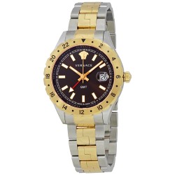 Hellenyium Brown Dial Two-tone Men's Watch V11040015