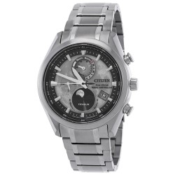Tsuki-yomi A-T Perpetual World Time Grey Dial Men's Watch BY1010-57H