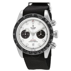 Black Bay Chrono Chronograph Automatic Chronometer White Dial Men's Watch M79360N-0008