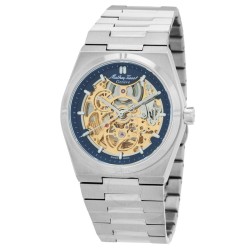 Zeus Skeleton Automatic Blue Dial Men's Watch H118CFABU