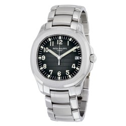 Aquanaut Black Dial Stainless Steel Automatic Men's Watch 5167-1A