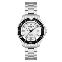 Hermann Automatic White Dial Men's Watch SC-1016-55