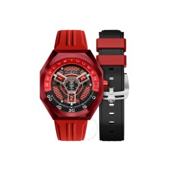 Skylab Automatic Red Dial Men's Watch NB-6083-0C