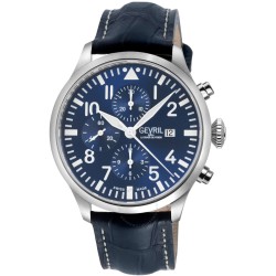 Vaughn Chronograph Automatic Blue Dial Men's Watch 47101