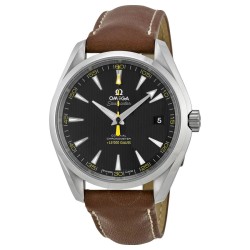 Pre-owned Omega Seamaster Aqua Terra Black Dial Men's Watch 231.12.42.21.01.001