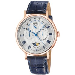 Maestro Quartz Moon Phase Silver Dial Men's Watch 43603