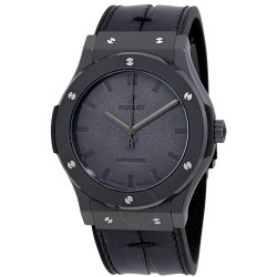 Pre-owned Hublot Classic Fusion Black Dial Men's Watch 511.CM.0500.VR.BER16