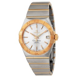 Pre-owned Omega Constellation Silver Dial Men's Watch 123.20.38.21.02.001