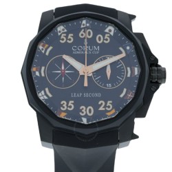Admirals Cup Seafender 48 Chrono Foudroyante Chronograph Automatic Black Dial Men's Watch A895/04301