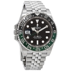 GMT-Master II Lefty Automatic Black Dial Men's Jubilee Sprite Bezel Watch M126720VTNR-0002