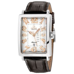 Avenue Of Americas Automatic White Dial Men's Watch 15010