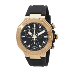 T-Race Chronograph Quartz Black Dial Men's Watch T141.417.37.051.00
