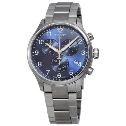Open Box - Tissot Chrono XL Classic Blue Dial Men's Watch T116.617.11.047.01