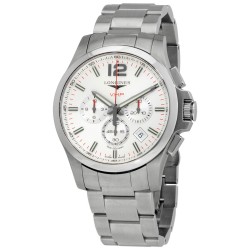 Conquest V.H.P. Chronograph Quartz Silver Dial Men's Watch L3.727.4.76.6