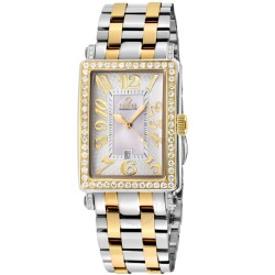 Avenue of Americas Mini Diamond Quartz Ladies Watch 7544YLB
