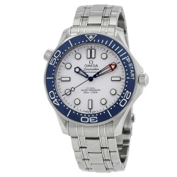 Seamaster 42mm "America's Cup" Automatic Chronometer White Dial Men's Watch 21030422004002