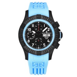 Air speed Chronograph Black Dial Men's Watch 16071.6775
